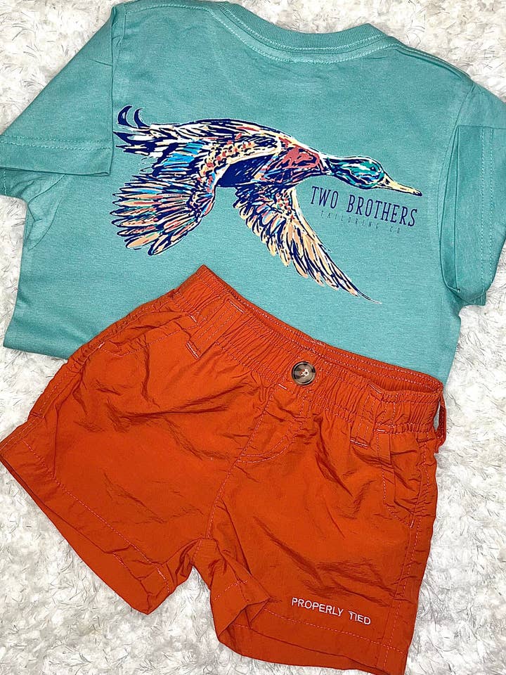 FLYING SOUTH TEE for wholesale by Two Brothers Tailoring Co.