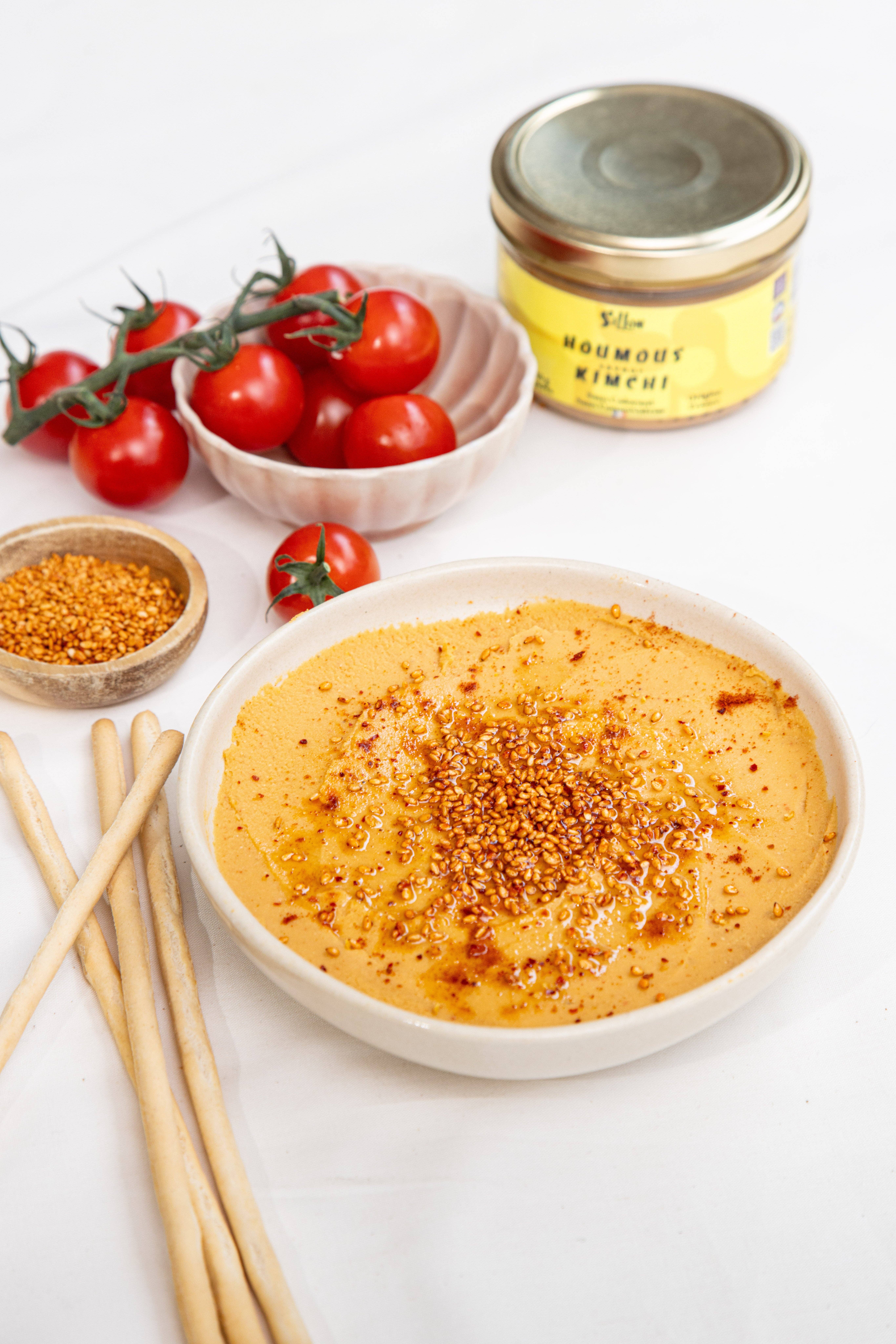 Sillon - Wholesale Shelf Stable Prepared Meal - Kimchi-flavored hummus2