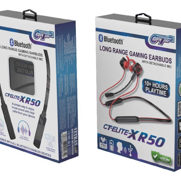 Auriculares para juegos de largo alcance - Auriculares para juegos para venta al por mayor de Smithco Distributing