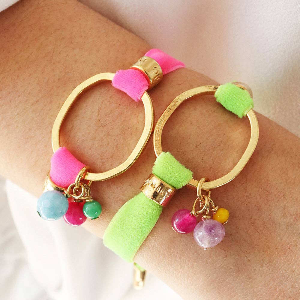 ÉMOLO - Wholesale Charm/Dangle Bracelet - EMOLA Bracelet +fluorine5