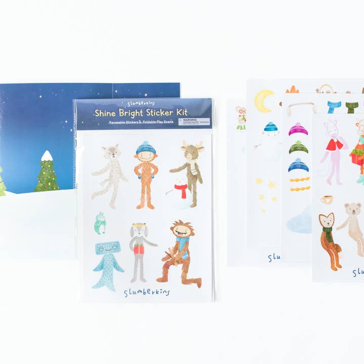 Set de pegatinas Shine Bright para venta al por mayor de Slumberkins Inc.