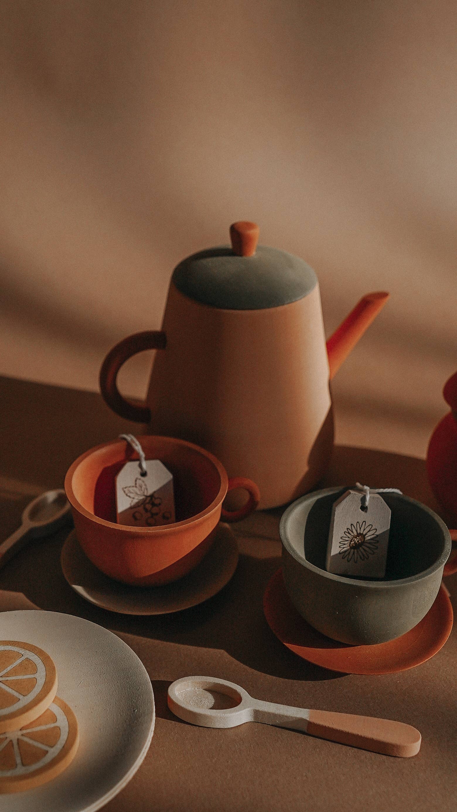 SABO concept - Wholesale Toy Feeding Set - Kids - Tea set / Herbal8