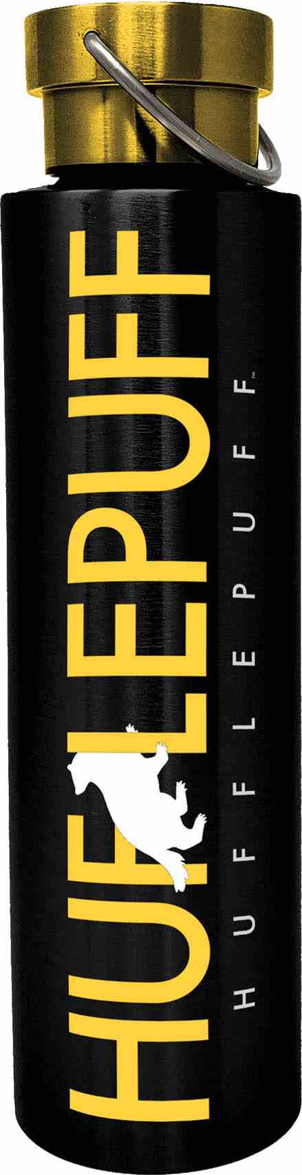 Spoontiques, Inc - Wholesale Water Bottle - Hufflepuff Stainless Bottle0