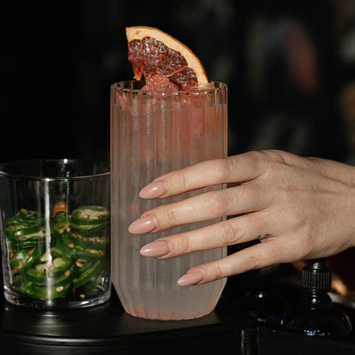 Hudson and Oak - Wholesale Drinking Glass/Cup - Tall Après Glassware (set of 4)1