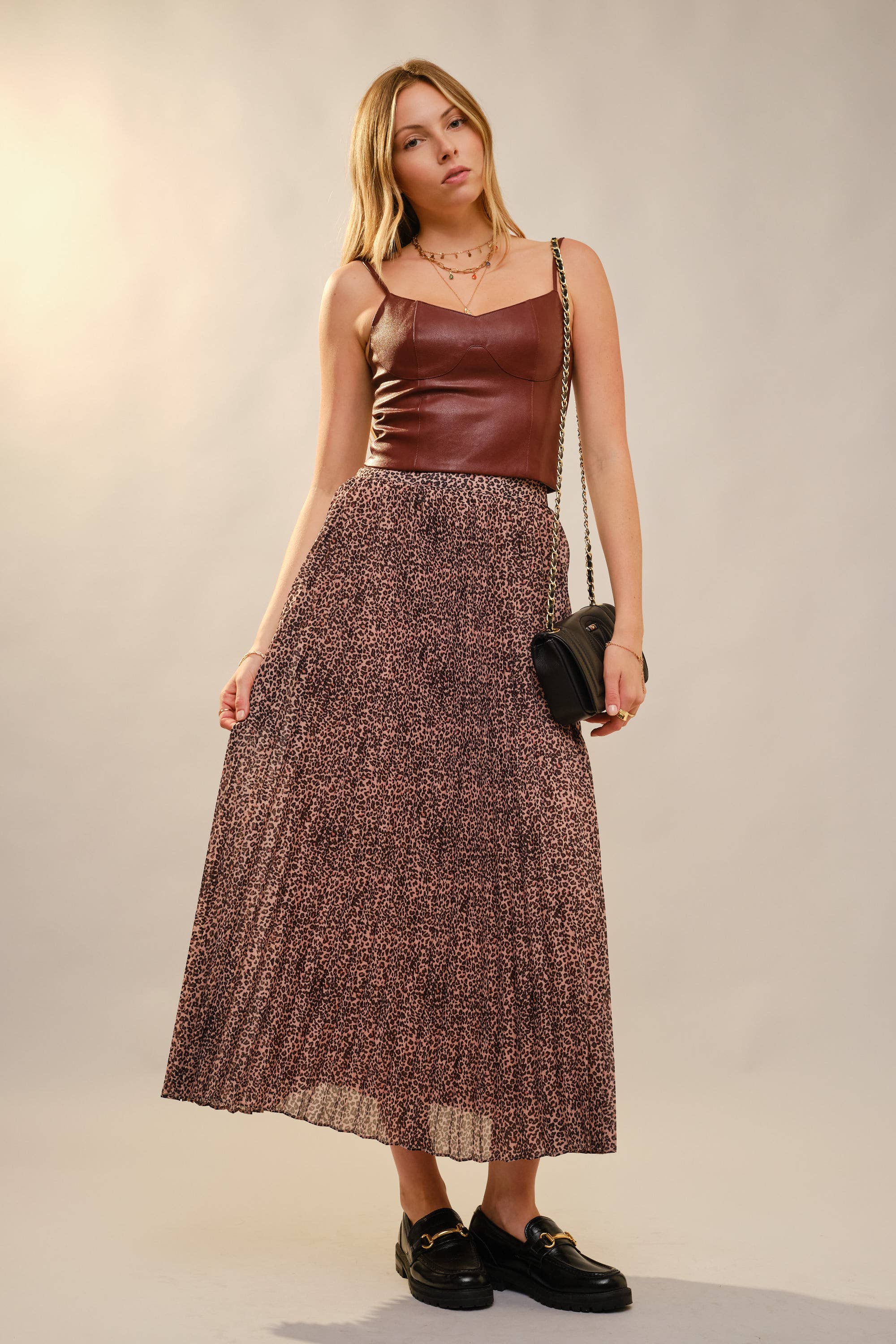 Blue B - Wholesale Tank Top - Women's - 52133T - Faux Leather Cropped Cami Top7