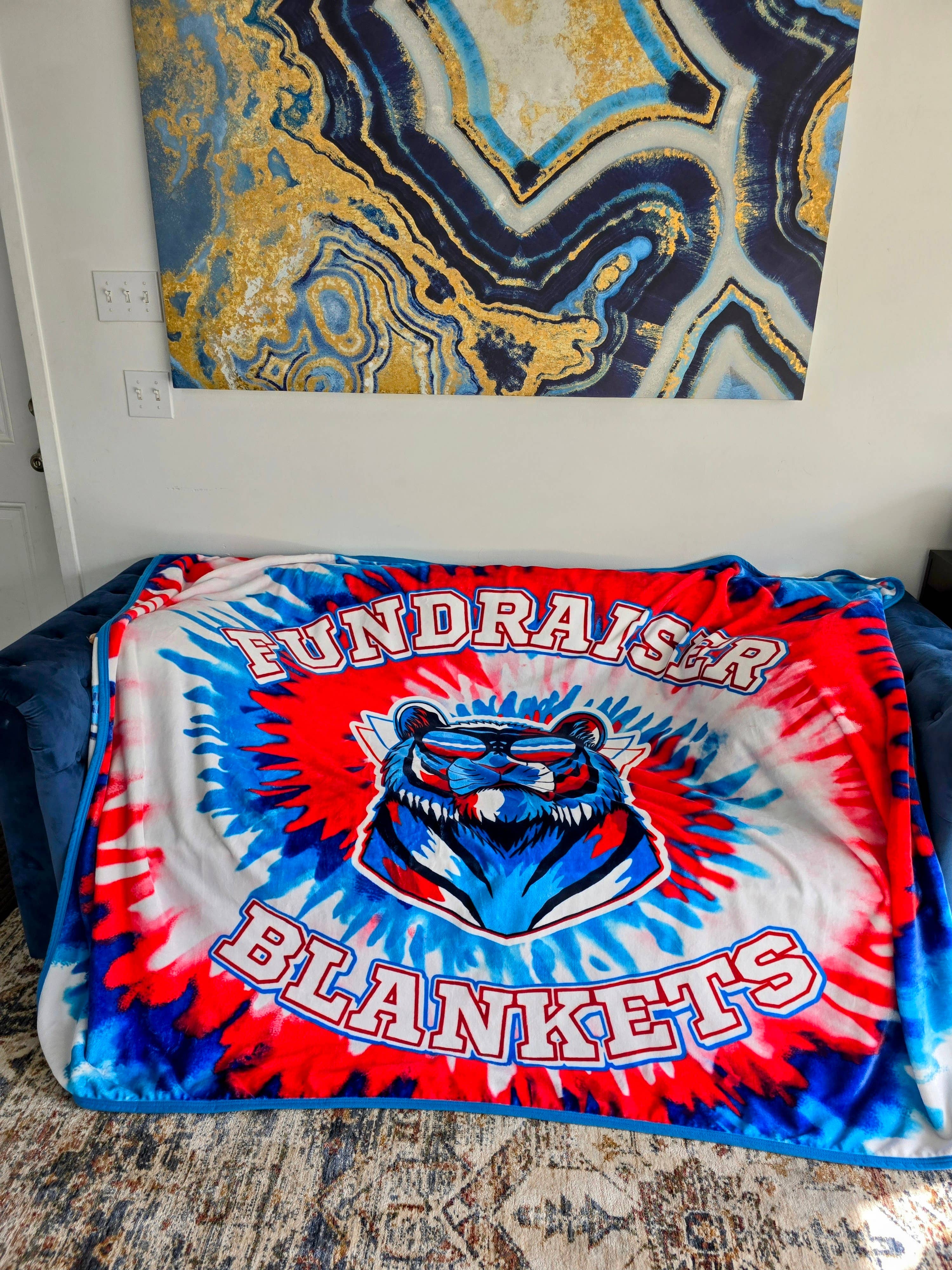 Birdy Boutique LLC. - Wholesale Throw Blanket - Custom Double Sided Logo Blanket Throw Full Print5