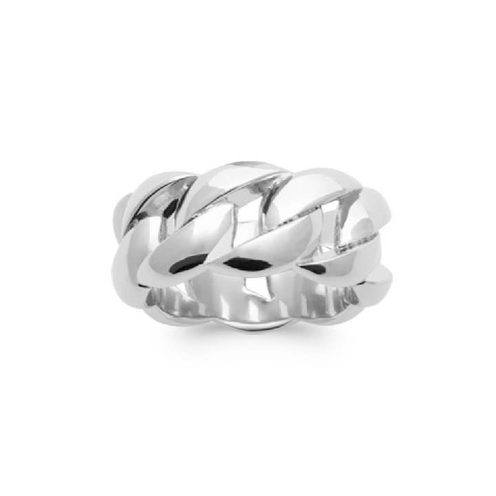 Novaly .925 Sterling Silver Plated Rhodium Ring for wholesale by Jewelry Private Label