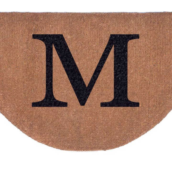 Half Round Plain Personalized Doormats for wholesale by CocomatsNMore