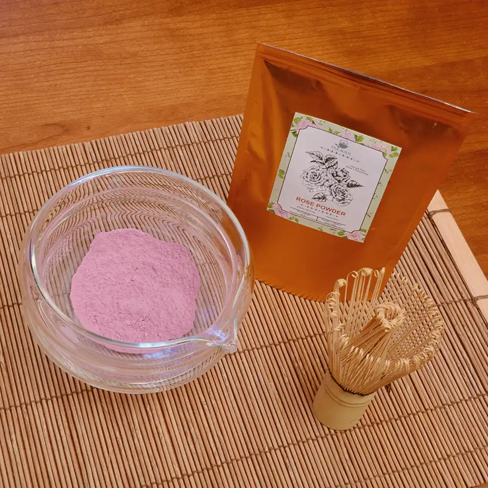 Tea soul - Wholesale Loose Tea - Damask Rose Powder 50g1