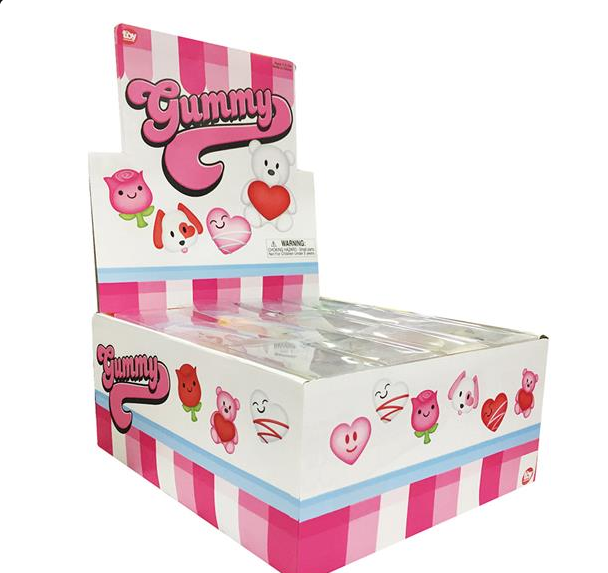 La Luna Bella - Toys - Wholesale Classic Toy - Kids - 1.5" VALENTINES' GUMMY CHARACTERS LLB kids toys2