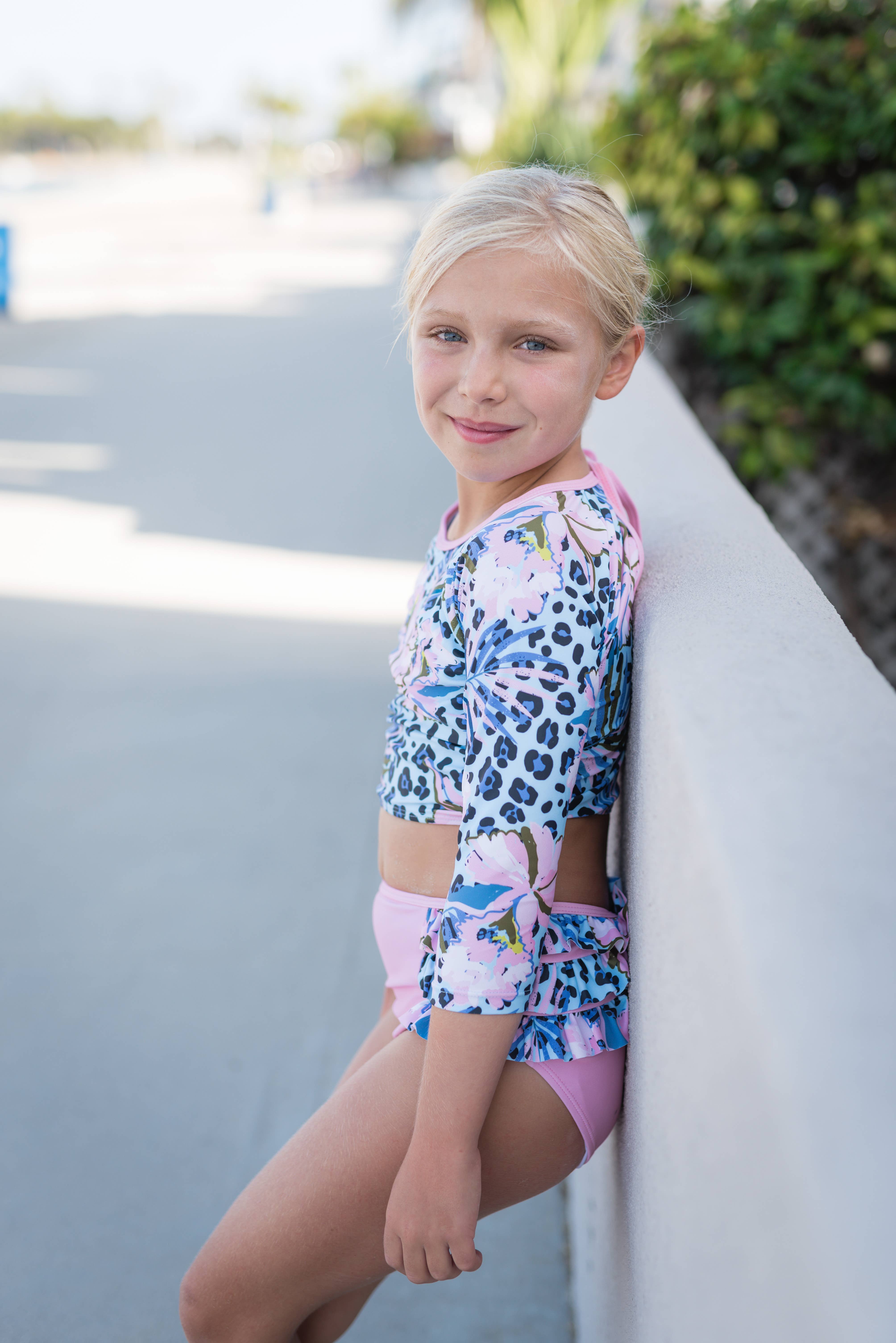 Blueberry Bay - Vendita all'ingrosso Costume da bagno a due pezzi - Bambini - Palmilla Dolce Costume Da Bagno Due Pezzi7