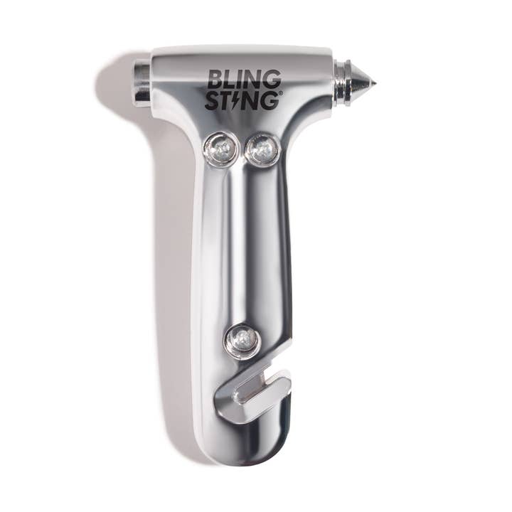 Emergency Escape Hammer | Metallic Silver for wholesale by BLINGSTING