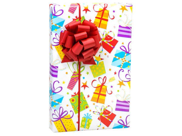 Nashville Wraps - Wholesale Wrapping Paper Roll - Birthday Print Gift Wrapping Paper0