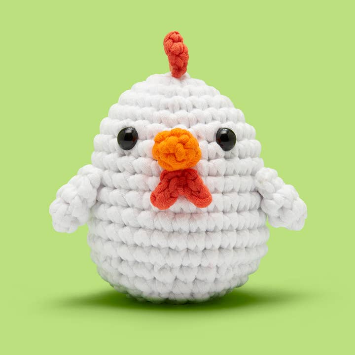 The Woobles - Wholesale Knitting/Crochet Supplies - Bo the Chicken Beginner Crochet Kit