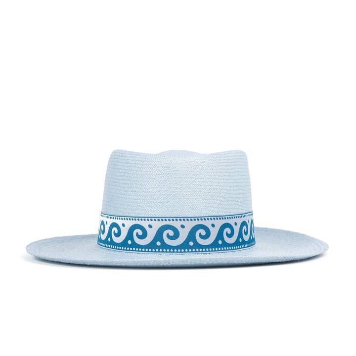 Elegancia Tropical Genuine Panama Hats - Wholesale Straw Hat - Women's - Olas - Summer Panama Hat