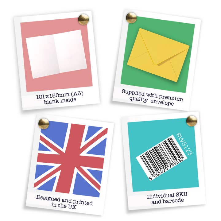 RUNNING WITH SCISSORS – wholesale Birthday card – Funny Birthday Card - A6 - Fabulous Bitch Caution Tape Door1