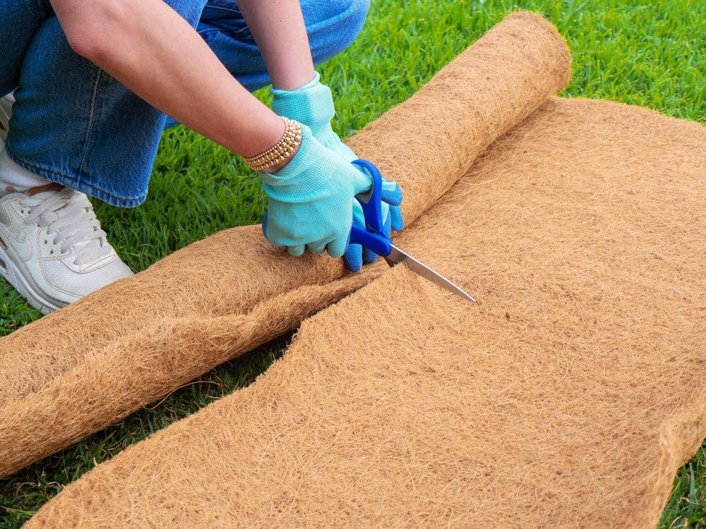 4 x 8 Ft. Coco Coir Grow Mat and Coco Liner Roll for wholesale on Faire2