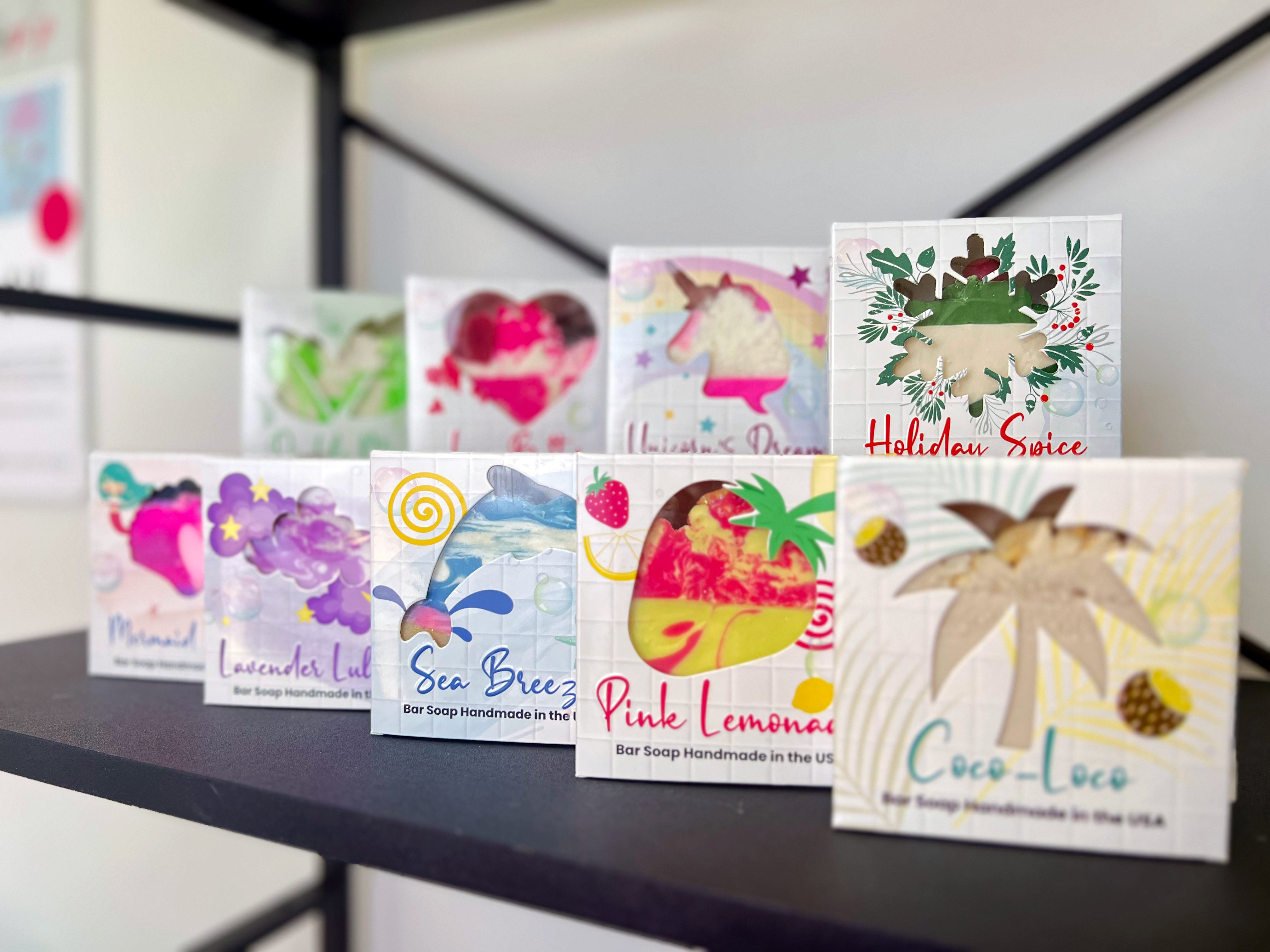 Olliepop - Wholesale Bar Soap - Handmade Love Butter Bar Soap (Hibiscus Flower)2