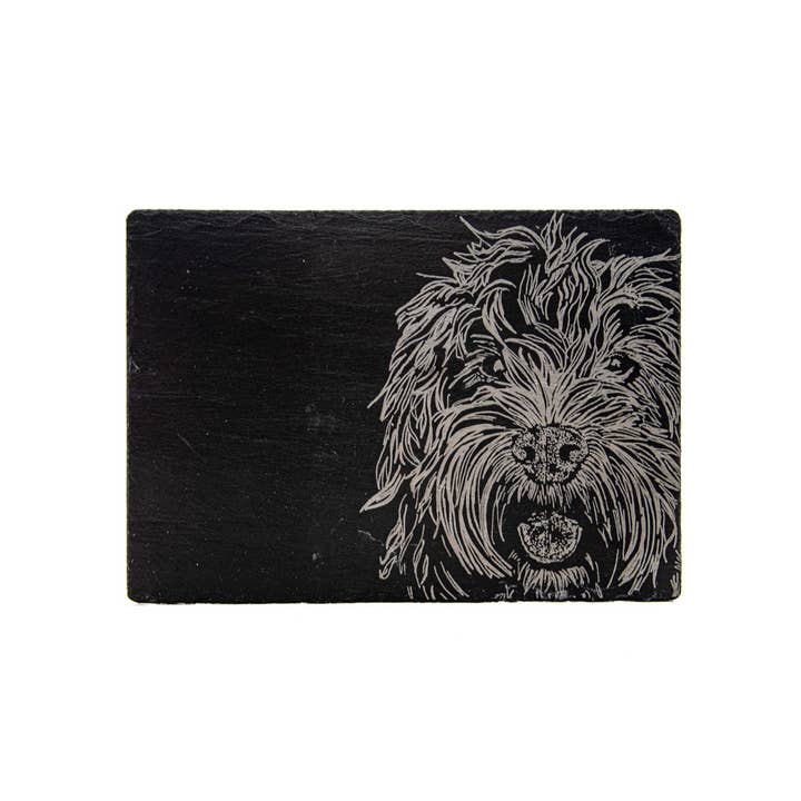 Selbrae House Ltd - Wholesale Cheese board - Cockapoo Slate Cheese Board1
