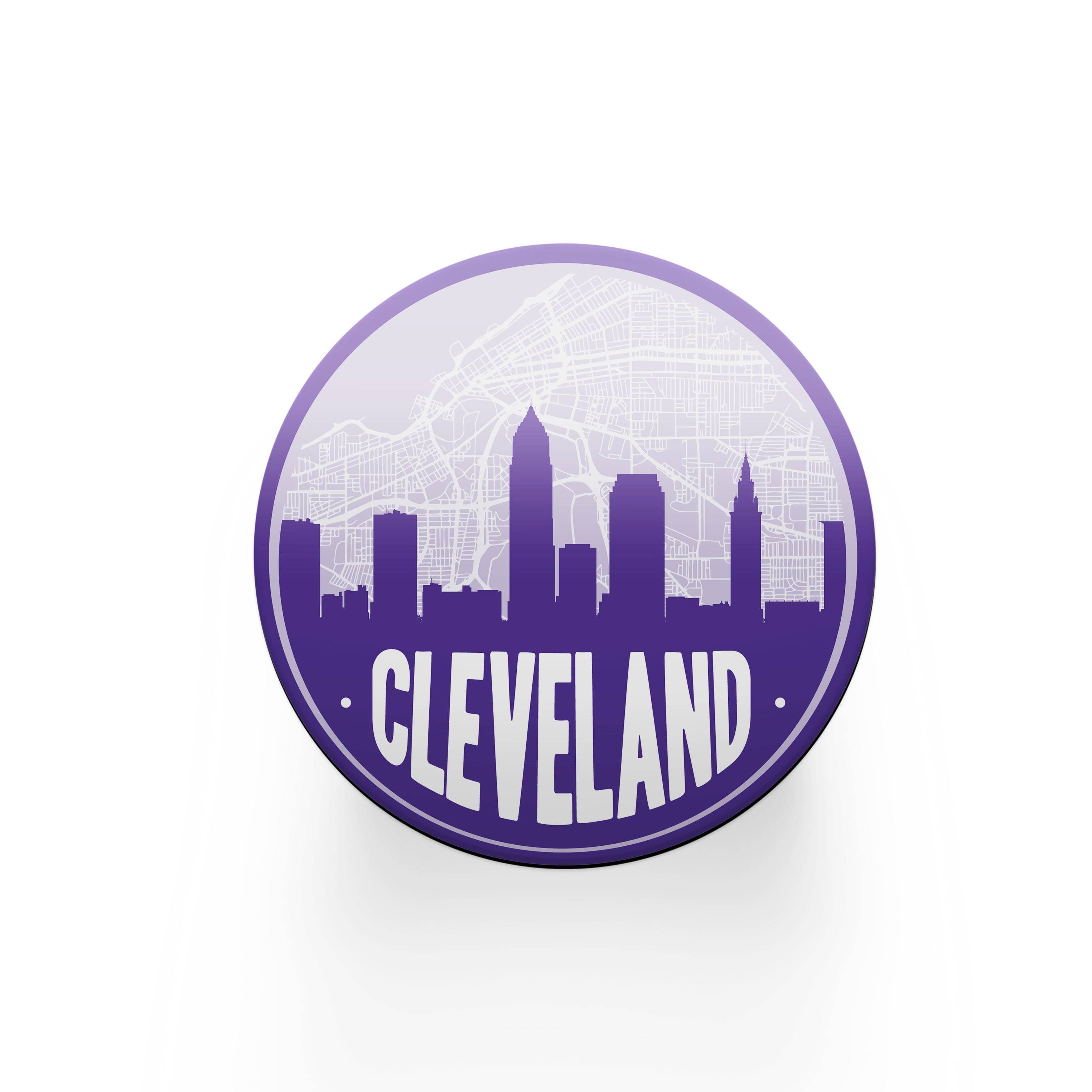 Paperfinch Design - Venta al por mayor Posavasos - Set de 4 posavasos Cleveland Ohio | Varios colores5