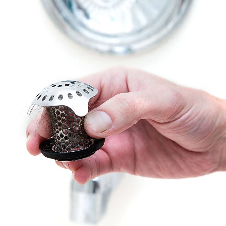 TubShroom - Wholesale Sink Strainer/Stopper - TubShroom Ultra Bath Tub Strainer (Stainless)6
