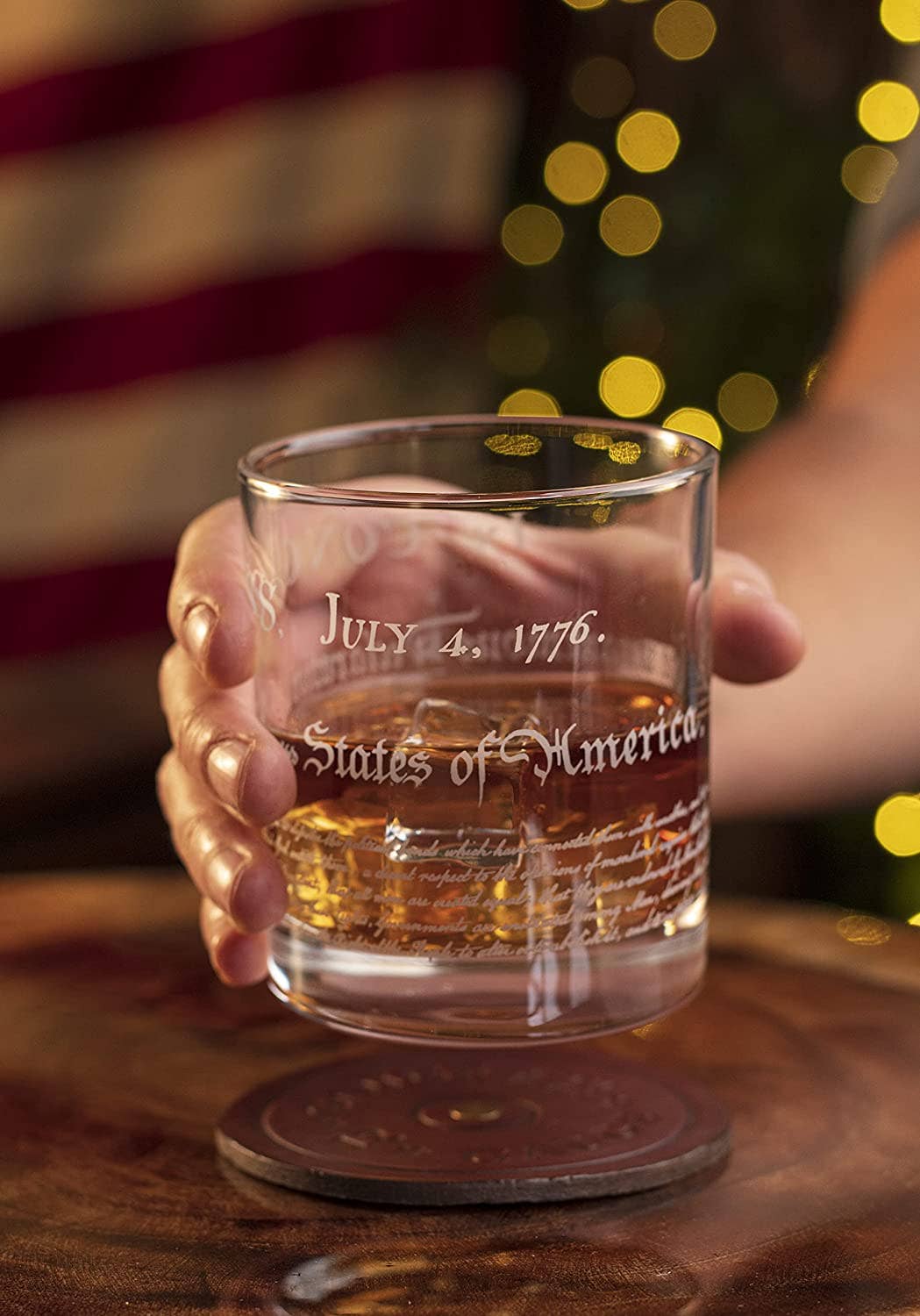 Old Southern Brass - Wholesale Cocktail/Liquor Glass - Declaration of Independence - Whiskey Glass - Full Case1