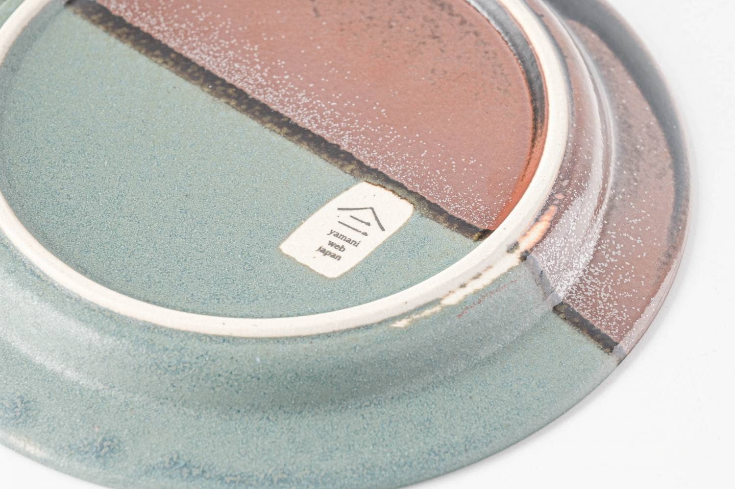 Yamani - Wholesale Salad Plate - Memory of Glaze 16.5cm Rim Plate - Peacock Blue4