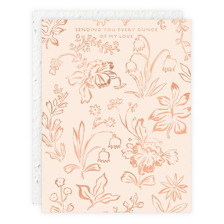 Seedlings - Vendita all'ingrosso Biglietti di condoglianze - Oncia d'amore - Biglietto di condoglianze