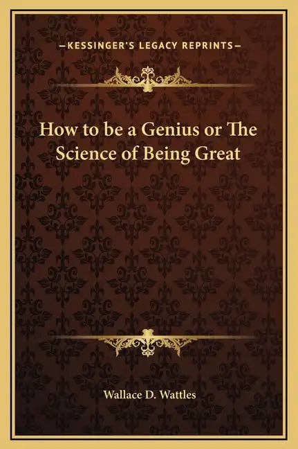Books by splitShops - Wholesale Self-Help & Personal Development Book - How to Be a Genius or the Science of Being Great - Hardcover0