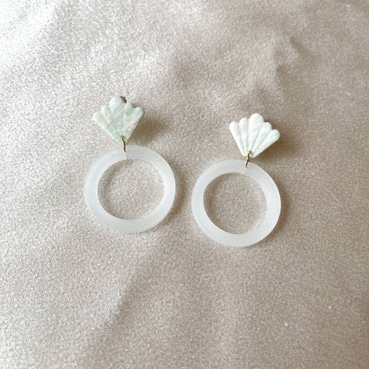 Crafted by Pheebs – Großhandel Ohrhänger – Minzig Frisch1