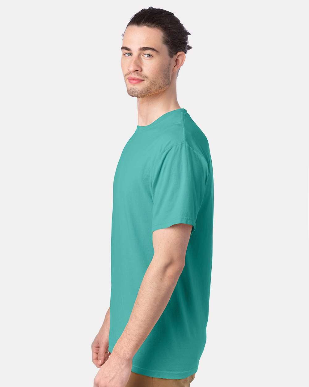 Total Apparel - Wholesale T-Shirt - Unisex - ComfortWash by Hanes Men's Garment-Dyed T-Shirt | GDH10022