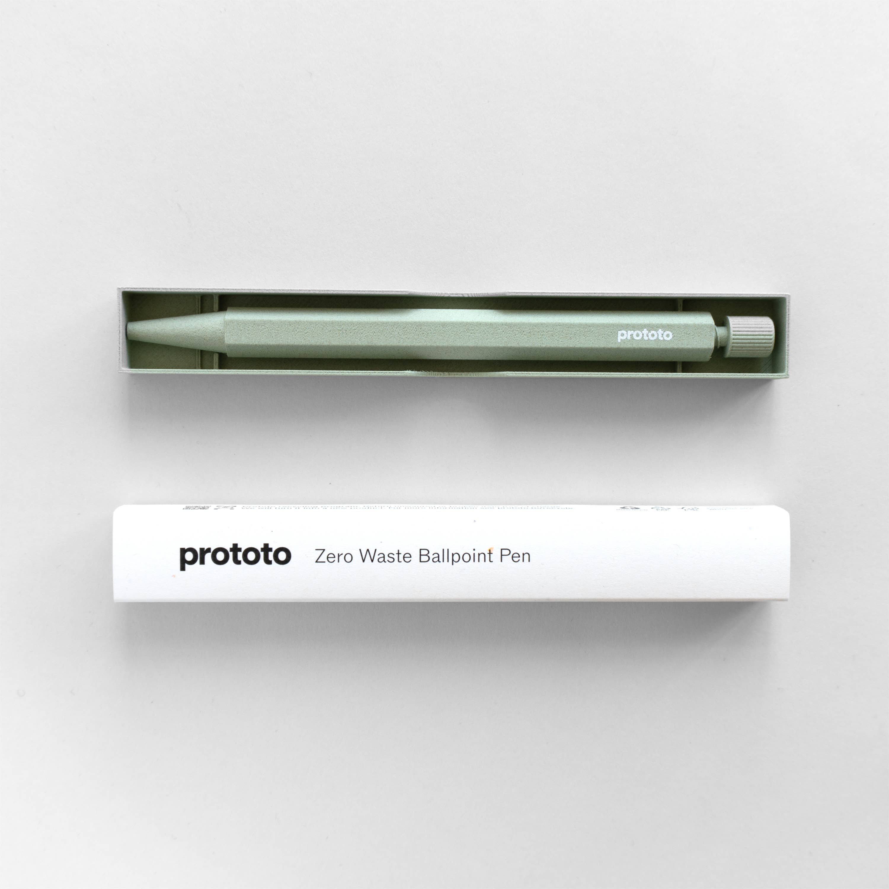 Prototo – Großhandel Stift – Salbei Zero Waste Kugelschreiber Nachhaltig Öko-Design2