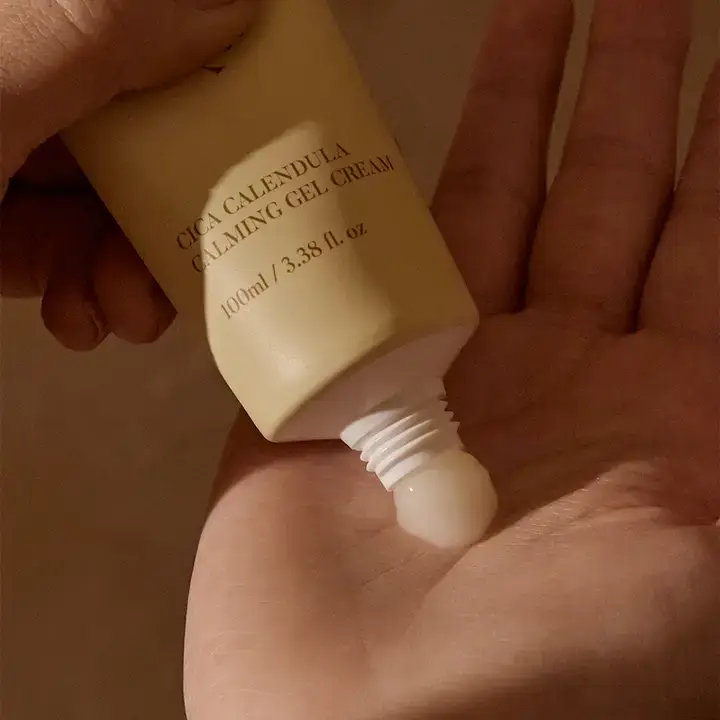 CELEMENT /IN YOUR GLOW - Wholesale Vochtinbrengende crème voor het gezicht - Vegan CICA CALENDULA KALMERENDE GELCRÈME K-beauty 100 ml6