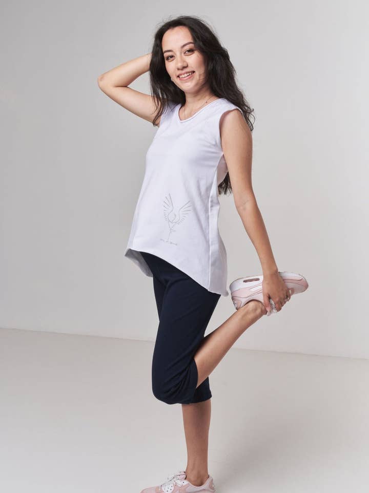 Cotton Pants 3/4 for wholesale by Fit Bird