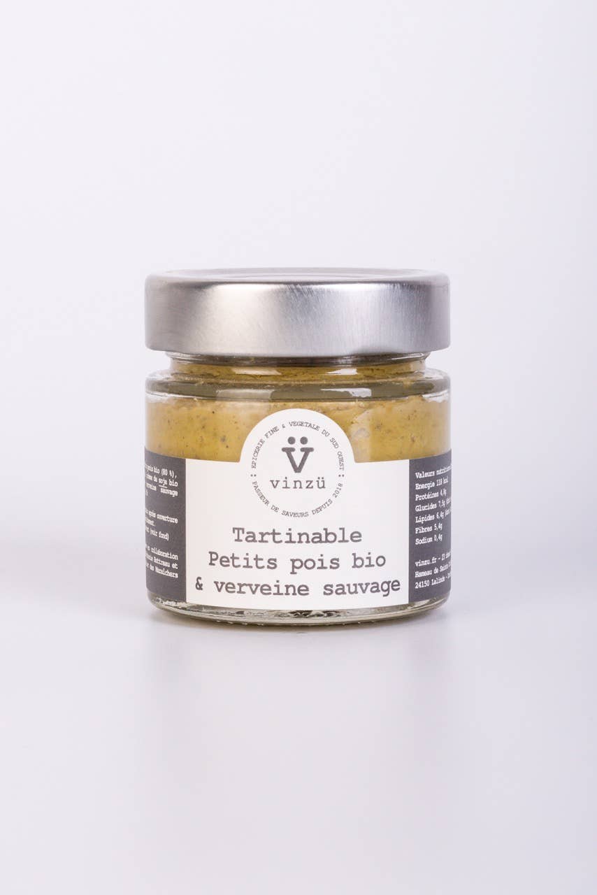 Vinzü - Wholesale Jam/Jelly - Spreadable peas and wild verbena berries0