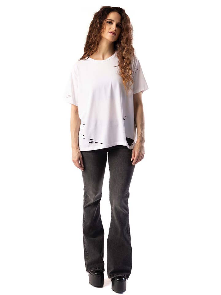 Rebel Tee for wholesale by Nancy Rose Performance