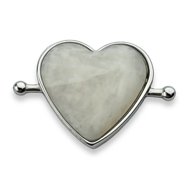 CONQUERing - Wholesale Individual Charm/Pendant - Heart-shaped Crystal Element16
