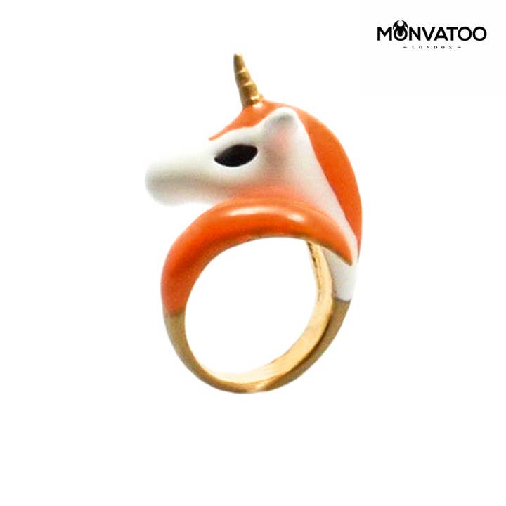 Sweetheart Unicorn Ring for wholesale by MONVATOO London