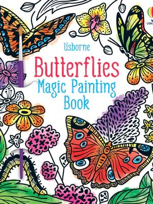 Butterflies Magic Painting Book for wholesale by HarperCollins