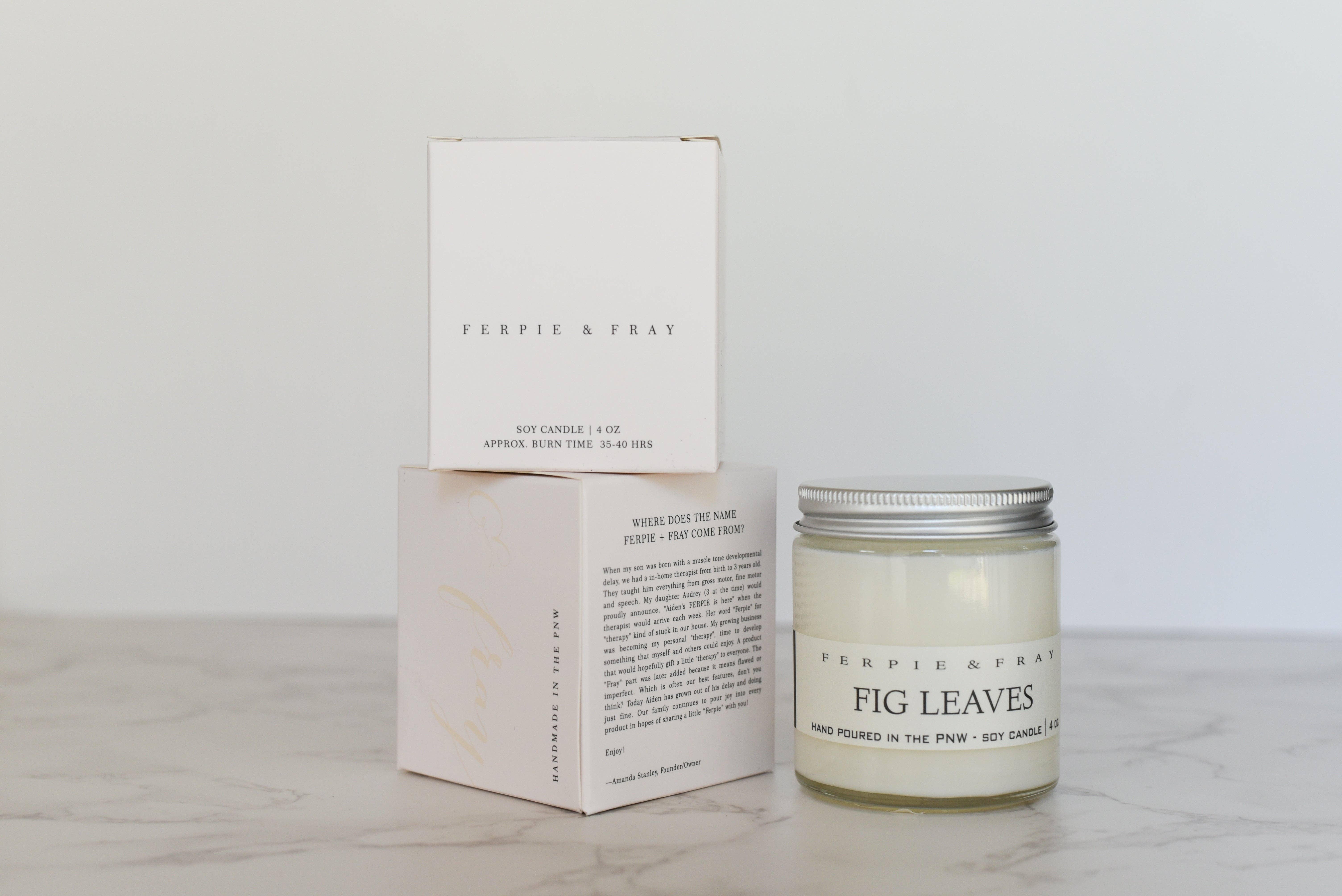 Ferpie + Fray - Wholesale Jar/Filled Candle - Fig Leaves5