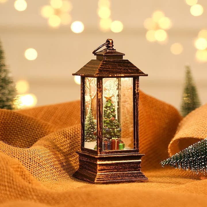 UZ Wholesale Store - Wholesale Christmas Decoration - Christmas Lights And Oil Lamps In Unwatered Phone Booth5