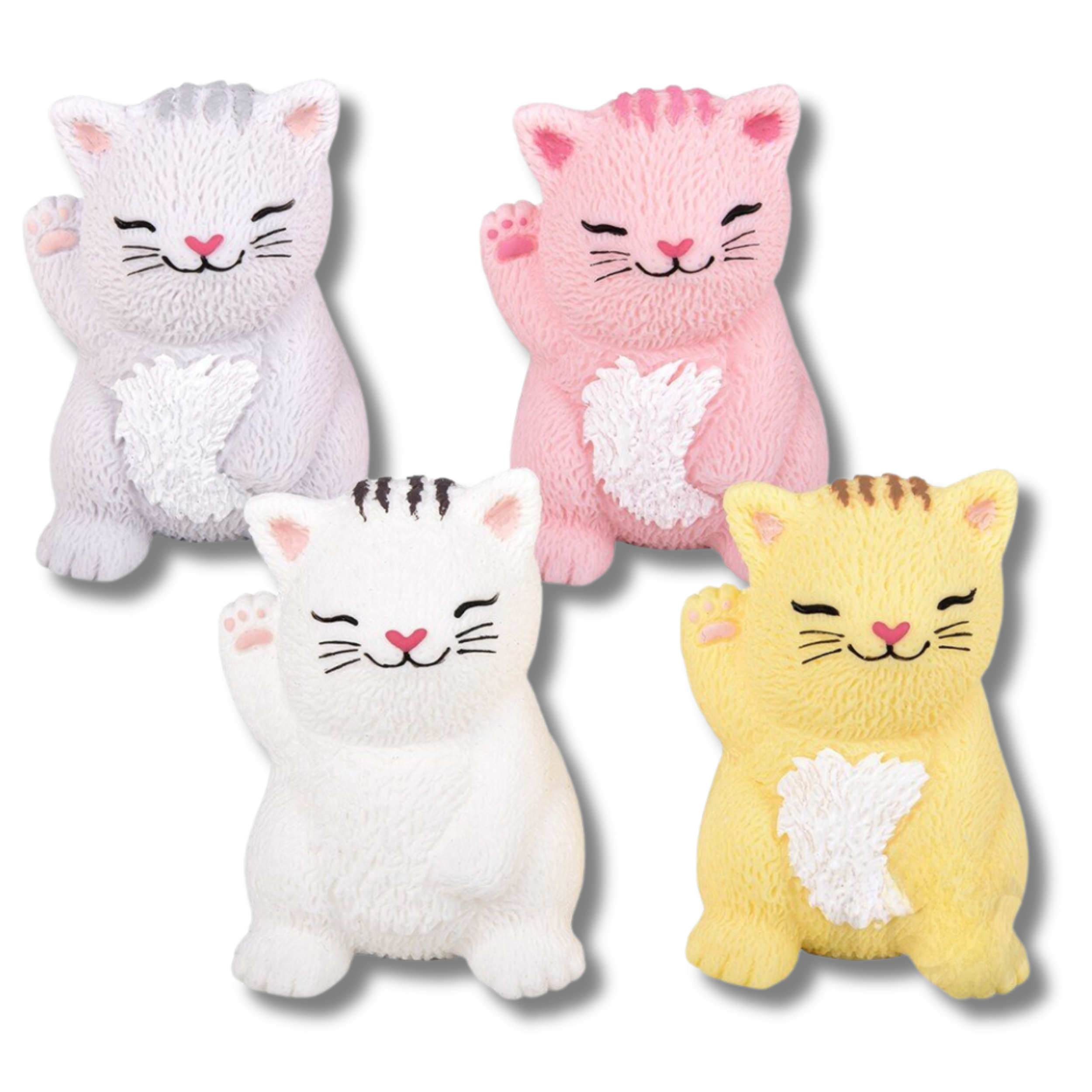 JSBlueRidge Toys - Vente Fidget/jouet anti-stress – enfant - Jouet sensoriel chat à presser et étirer pour enfants - Assortiment10