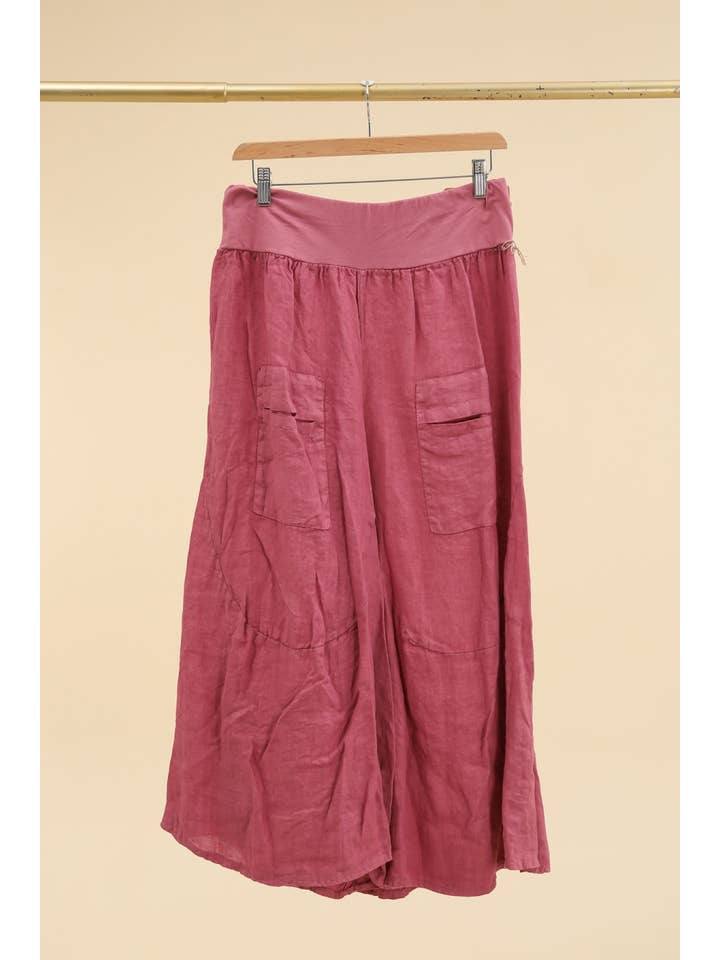LÉA & LUC - Wholesale Pants - Women's - 100% linen trousers REF.3023519