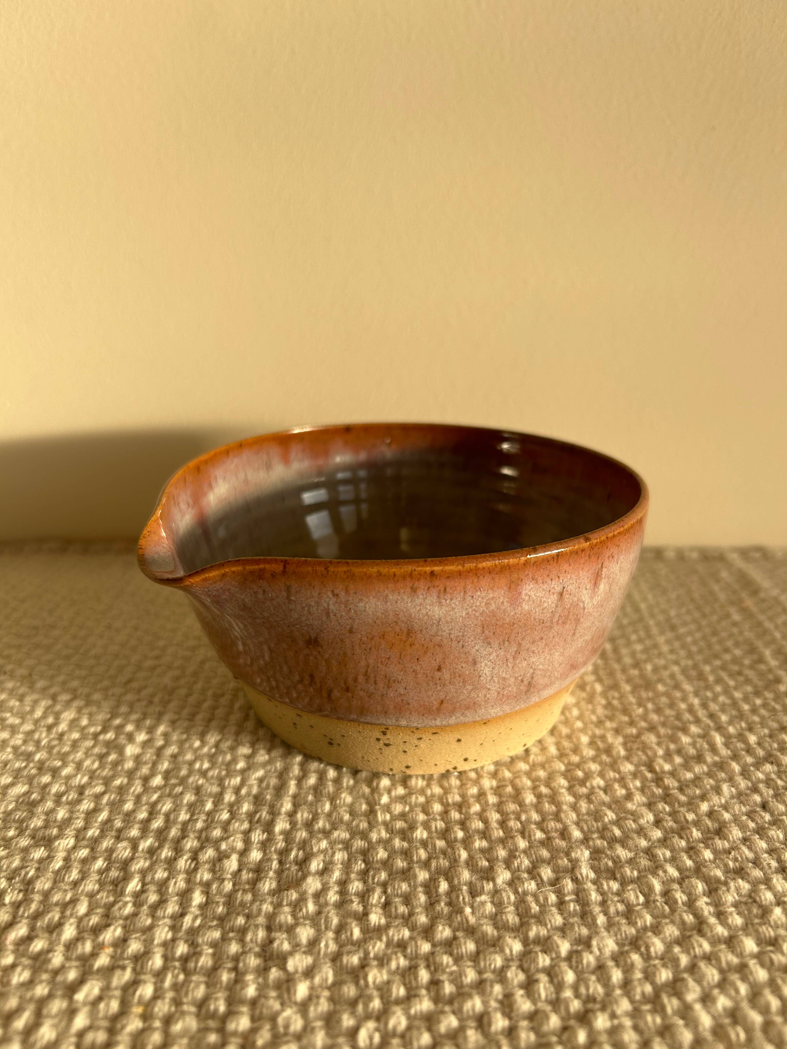 Fernweh Pottery - Wholesale Bowl - Speckled Pink Matcha Bowl3