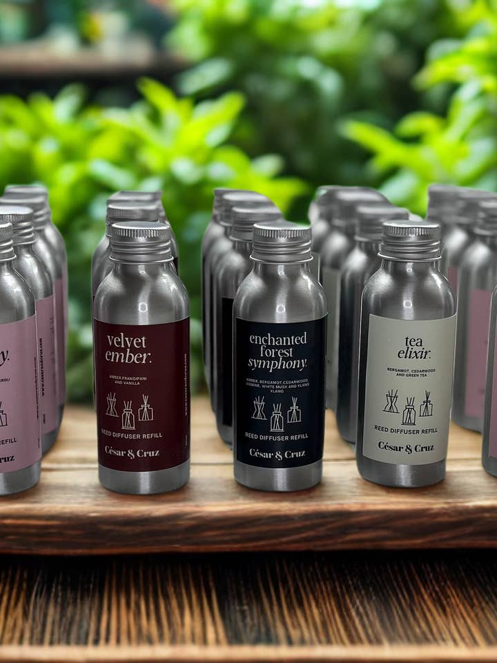 Signature Collection Reed Diffuser Refills (W Rattan Sticks)
for wholesale by César & Cruz