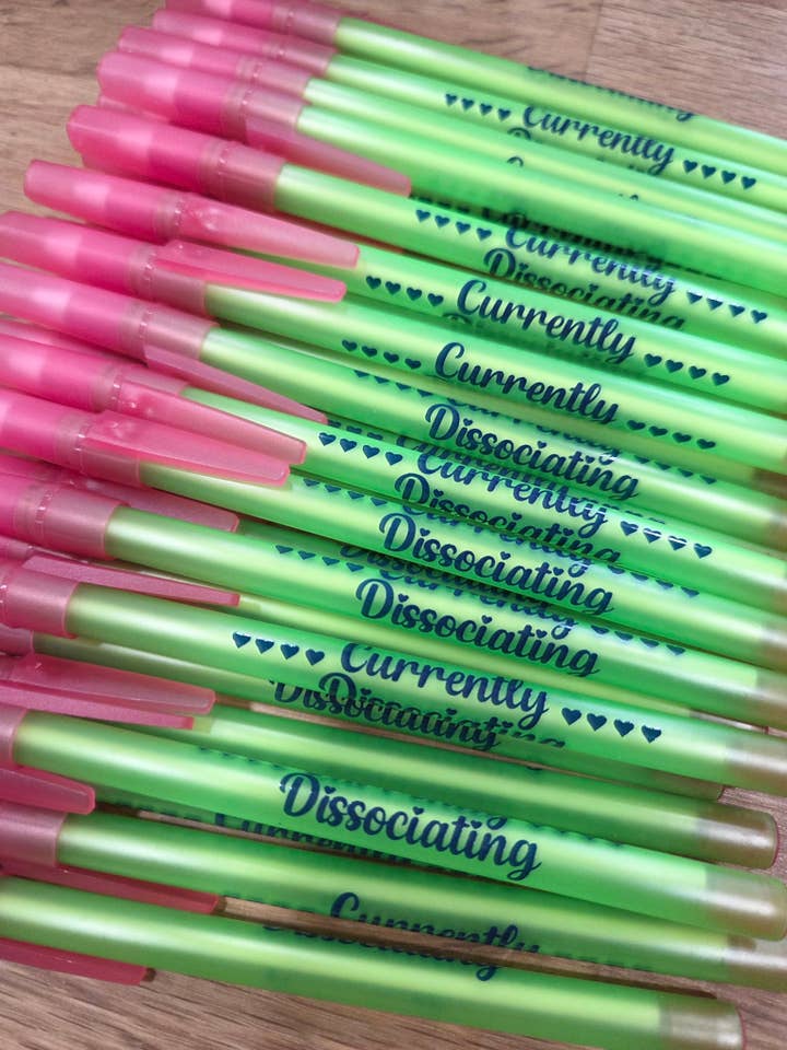 Currently Dissociating Pen for wholesale by Hilarious Humanitarian