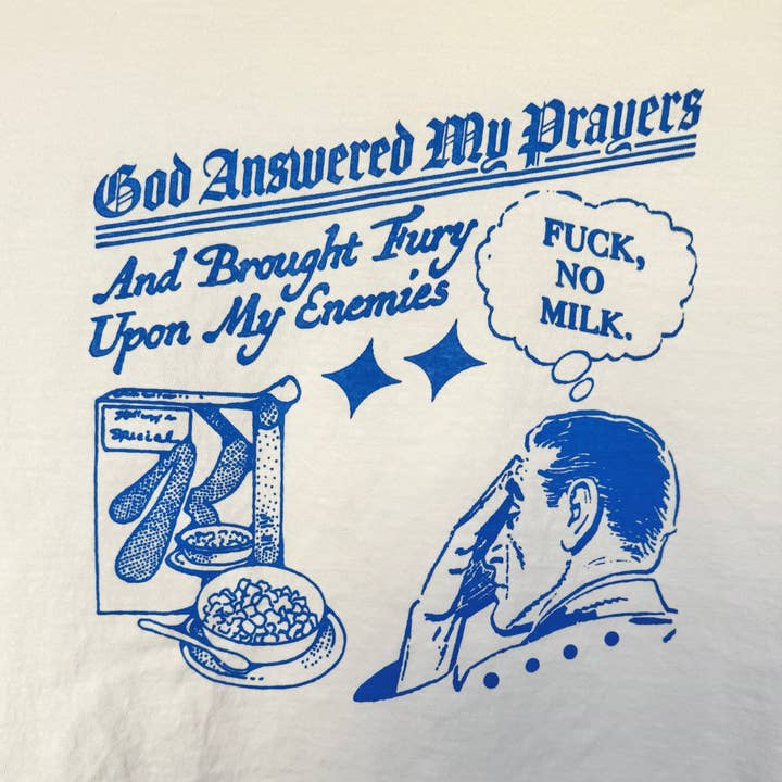 « Dieu a répondu à mes prières » Top pour la vente par Freddy Tyler Paul