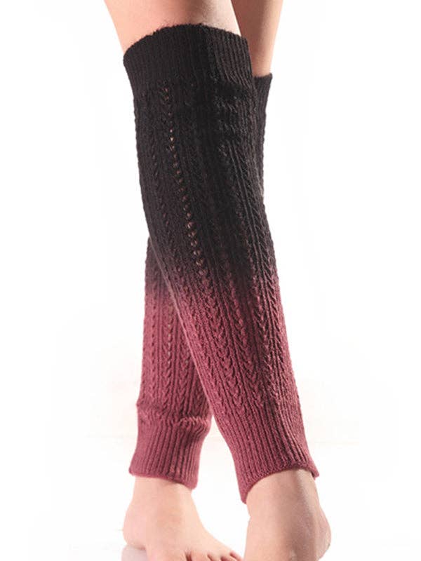 liqubit - Wholesale Socks - Women's - Bohemia 8 Colors Knitting Over Knee-high Stocking8