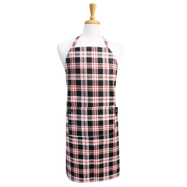 Man Plaid Chef Apron for wholesale by Two Lumps of Sugar