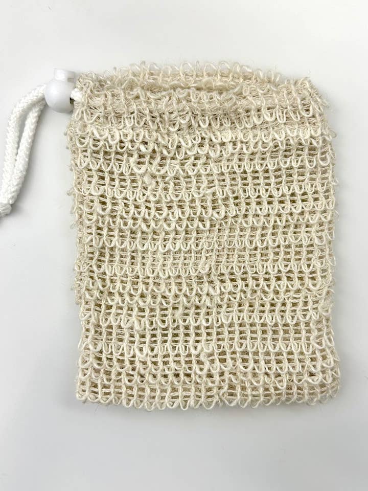 Sisal Soap Pouch for wholesale by The Soothery